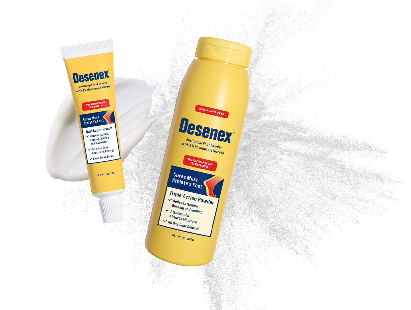 When You Need to Get Back on Your Feet, Desenex Does the Job